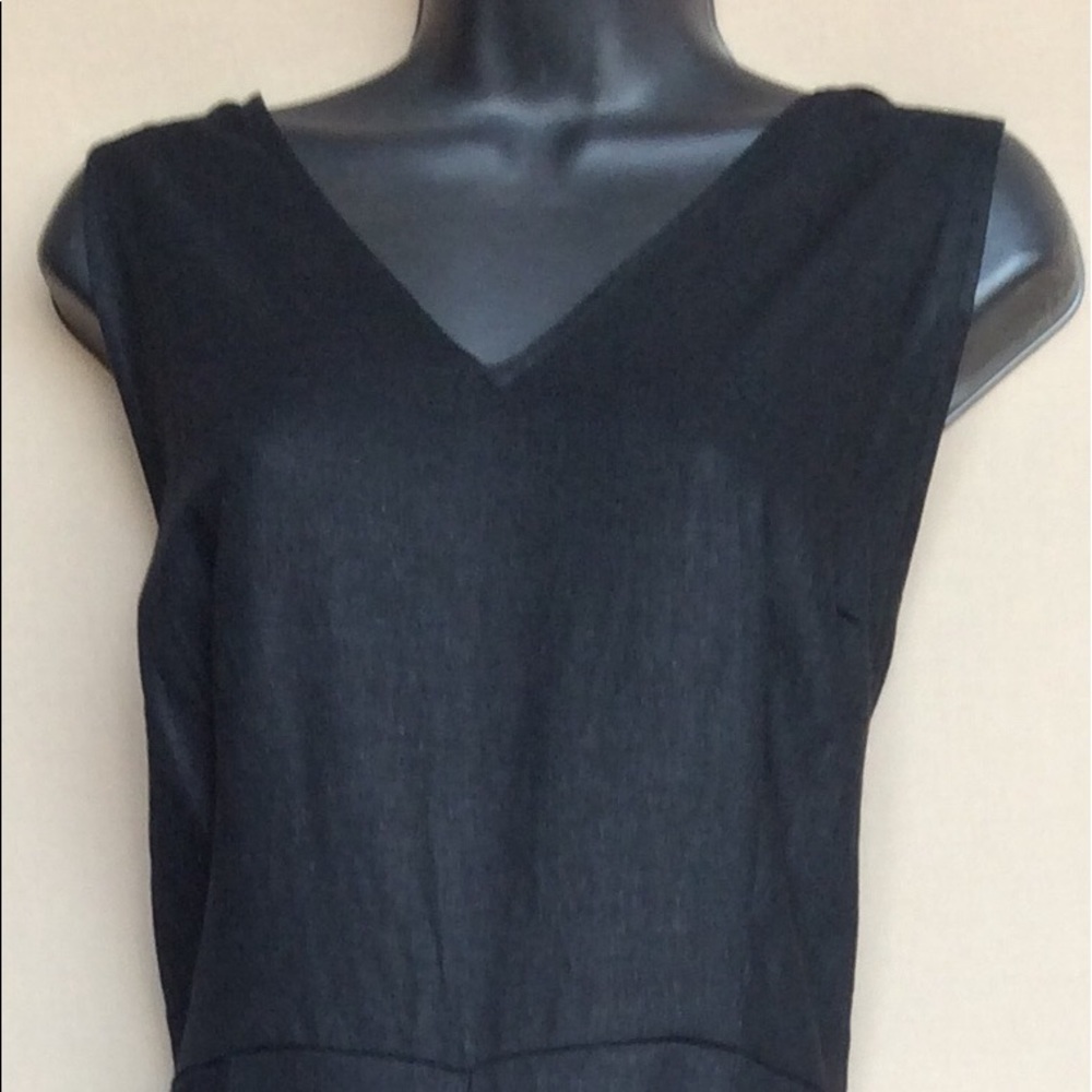 Black jumpsuit bear -back